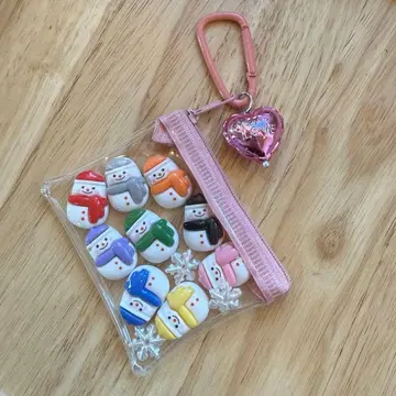 SnowMan 수납 파우치 눈사람