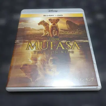 중고 Blu-ray+DVD 라이온 킹 - 무파사 -