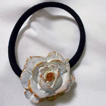 미하엘 네그린 머리끈 화이트