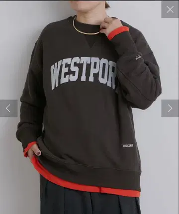 PUAL CE CIN(퓨어세신) 플로키 로고 쭈리 맨투맨