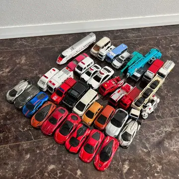 미니카 세트 36대 스포츠카 구급차 등