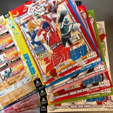 잭커 전격대 1~6 35장 새상품급