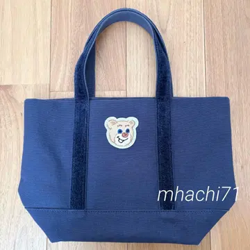 FEIER 올드 테디걸 와펜 토트백 소 사이즈