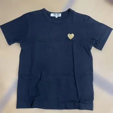 PLAY 블랙 T셔츠 L사이즈 하트 로고