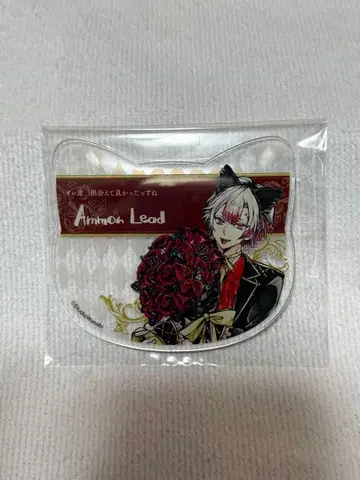 악마고양이 난자 난자타운 고양이형 아크릴 코스터 아몬