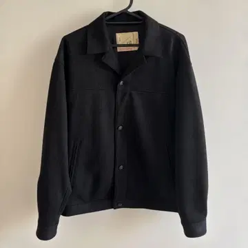 [ 새상품급 ] NANO UNIVERSE 블랙 스웨이드 자켓 LB.04