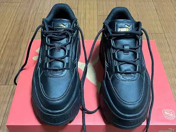 통굽 스니커즈 PUMA 푸마 KARMEN X-TRA 블랙