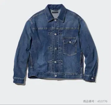 유니클로 데님 자켓 남녀 공용 S 사이즈