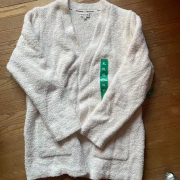 새상품 XL bearpaw 베어파우 가디건 코스트코 아이보리