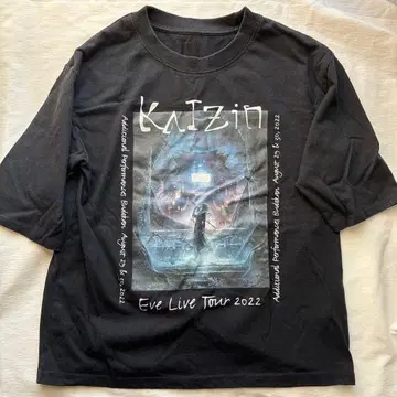 Kaizin Eve Live Tour 2022 티셔츠 M 사이즈