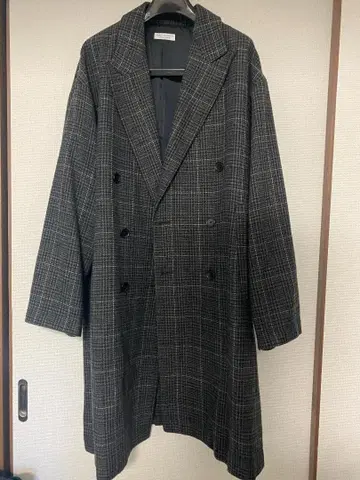 beauty & youth 체크 체스터 코트