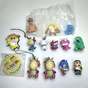 짱구는 못말려(크레용 신짱) 피규어형 키링 등 묶음 판매