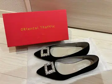 ORIENTAL Traffic 비쥬 포함 플랫슈즈
