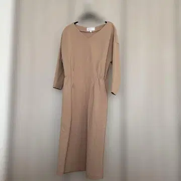 로페 피크닉 롱 원피스 38 베이지