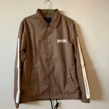 INHERIT 브라운 체커 패턴 자켓 L