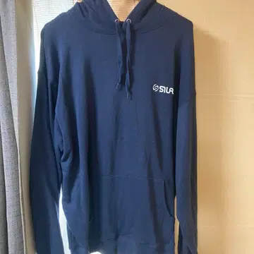 SILAS 네이비 후드 부착 후드티 L 사이즈