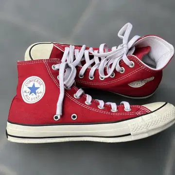 컨버스 올스타 레드 하이컷