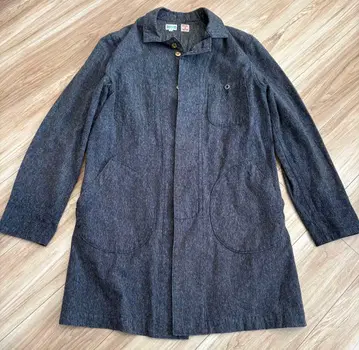 BARNS 스텐카라 코트 사이즈 40 다크 네이비