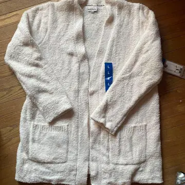 새상품 L bearpaw 베어파우 가디건 코스트코 아이보리