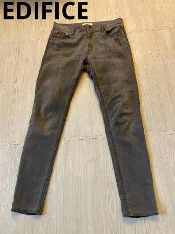 EDIFICE 그레이 스키니 데님 M 사이즈