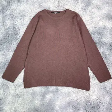 dcollection [ M ] 니트 스웨터 브라운 무지 남성용 봄/가을