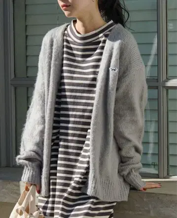 TOWN CRAFT x FREAK'S STORE 모헤어 터치 니트 가디건