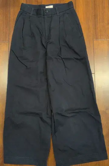 nava 네이비 와이드 팬츠