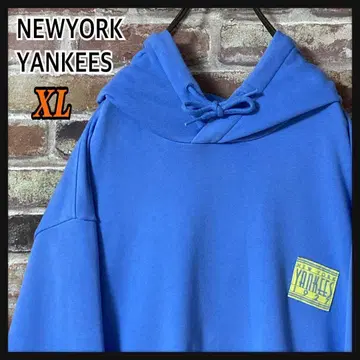 [ 인기 ] NLB 뉴욕 양키스 후드티 XL 블루 파랑