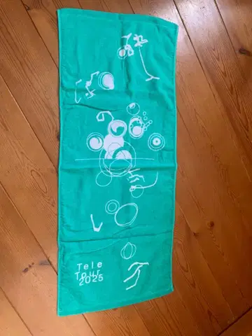 Tele 잔상애의 사랑법 투어 페이스 타월