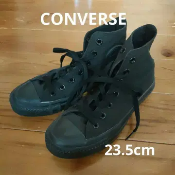 CONVERSE 블랙 하이컷 스니커즈