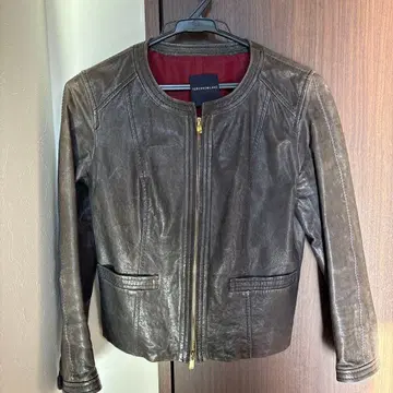 tomorrow land 가죽 자켓