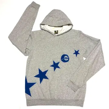 90년대 L 사이즈 상당 후드 맨투맨 남성용 y2k 별 서퍼 스케이터