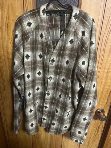 MAISON KINEMA Nordic shirt cardigan 키네마