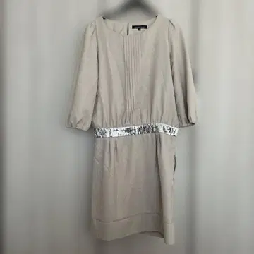 그린 라벨 릴랙싱 베이지 원피스 38