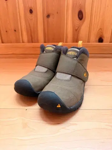KEEN 방수 숏부츠 브라운 21cm
