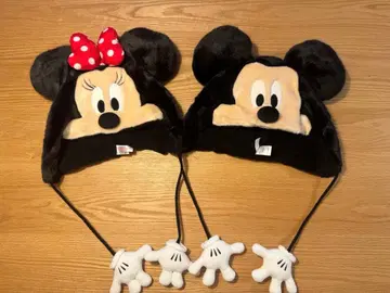 디즈니 팬캡 2개 세트 미키 미니