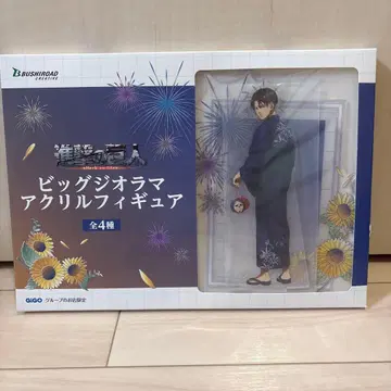 새상품 GIGO 한정판 진격의 거인 아크릴 피규어 리바이 유카타