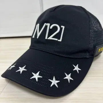 새상품급 V12 남성용 블랙 캡 모자