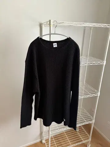 Radiall 블랙 와플 서멀 XL