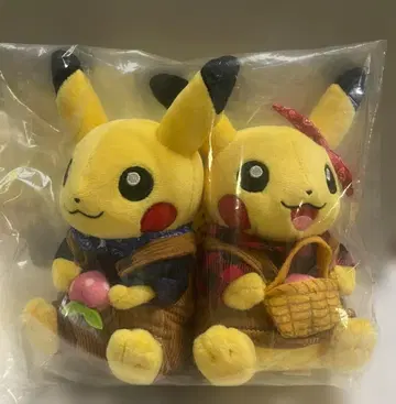 포켓몬 먼슬리 페어 피카츄 10월 피카츄 봉제 인형