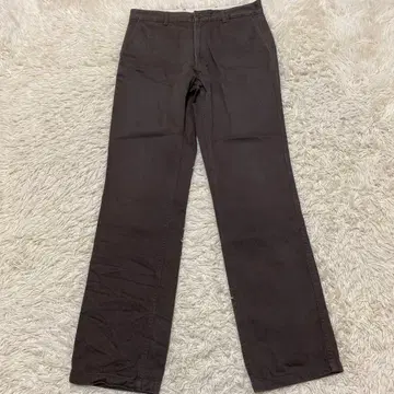 빔즈 스트레이트 치노 팬츠 팬츠 바지 브라운 L 바지