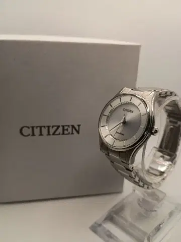 [ 새상품급 ] CITIZEN 아날로그 손목시계 실버