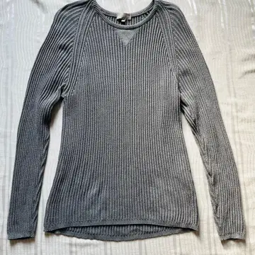 MARGARET HOWELL 그레이 니트 스웨터 L 리브 영국제