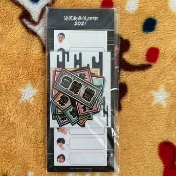 SnowMan 타키자와 가부키 스티커 세트 2021