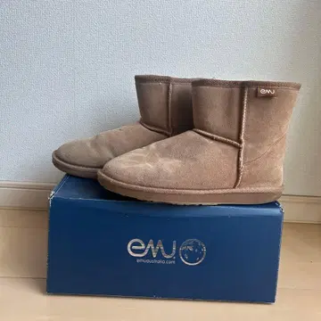 EMU 브라운 어그 부츠 24.5~25