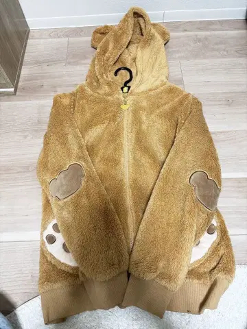 더피 후드티 브라운