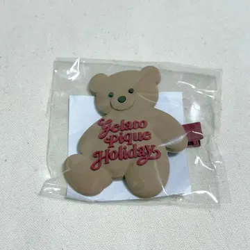 GelatoPique 젤라피케 팝업 가챠 헤어 클립 곰