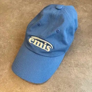 emis 로고 캡 파랑