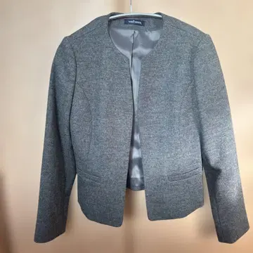 NEWYORKER 노카라 자켓 그레이