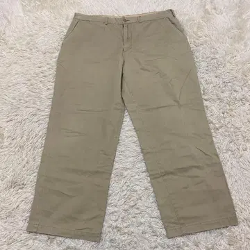 포인터 치노 팬츠 와이드 팬츠 워크 오버 사이즈 빅 바지